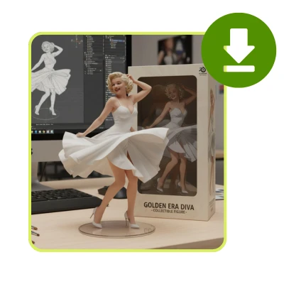 AI Action Figure Generator: Step 3: Let AI Generate and Share Your Unique Figure Creation