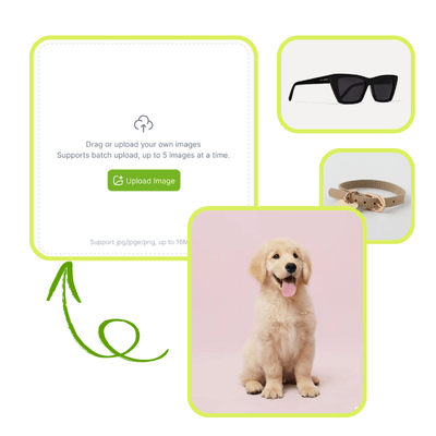 AI Image Combiner: Step 1: Upload Your Images