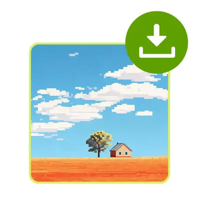 AI Pixel Art Generator - Step 3: Generate and Download HD Pixel Art