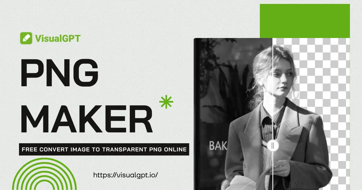 AI PNG Maker – Görüntüyü Çevrimiçi Şeffaf PNG'ye Ücretsiz Dönüştürme