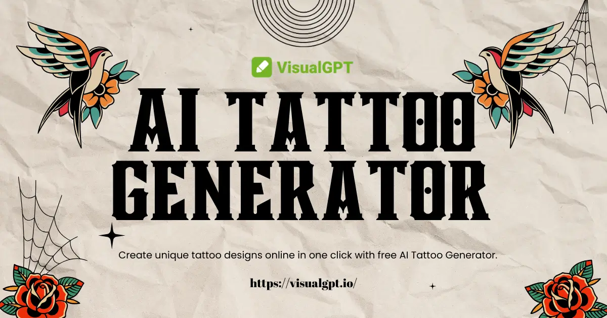 AI Tattoo Generator - Ücretsiz Çevrimiçi Dövme Tasarımları, Kayıt Olmanıza Gerek Yok