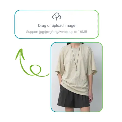 Upload Photo to Clothes Wrinkle Remover